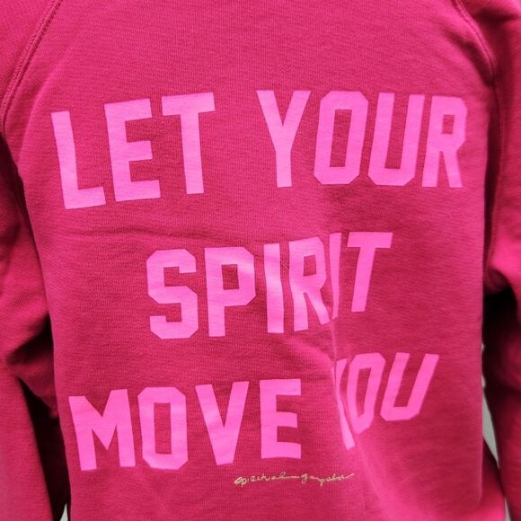 Spiritual Gangster Pink Peloton Sweatshirt Small - Picture 6 of 7